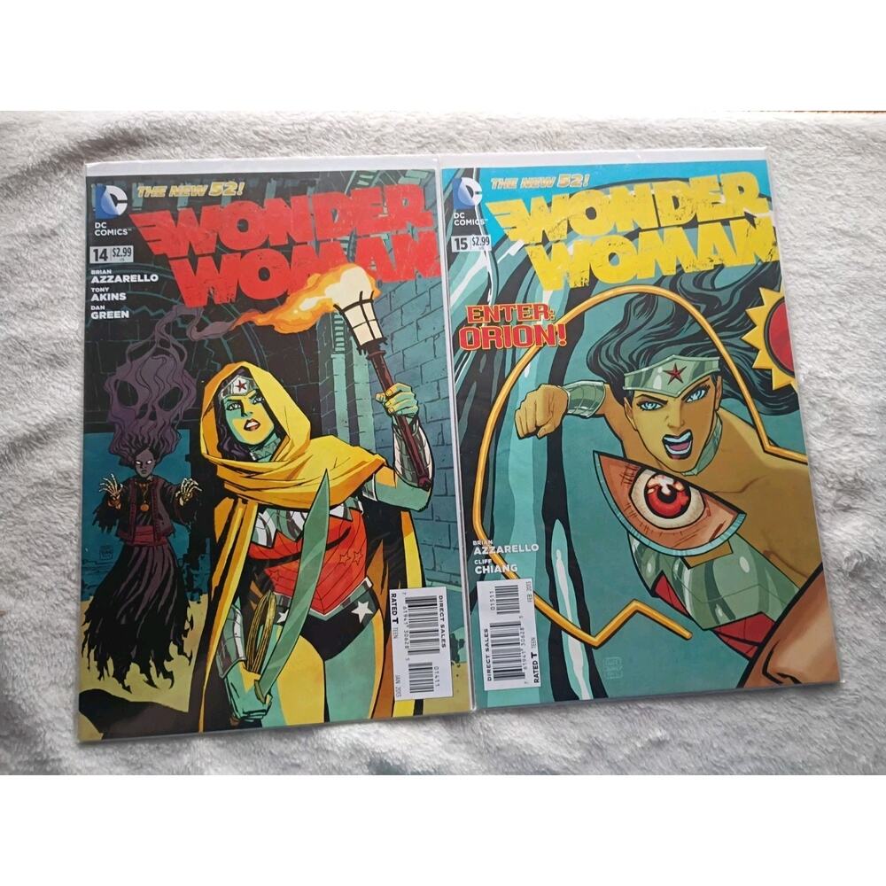 DC New 52 Wonder Woman #0-26 + 23.1-23.2 Azzarello Chiang Lot Of 28 VF To NM - Picture 9 of 16